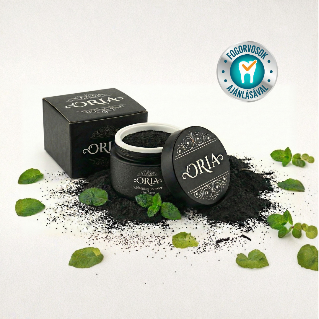 ORIA® - Aktív Szenes Fogfehérítő Por