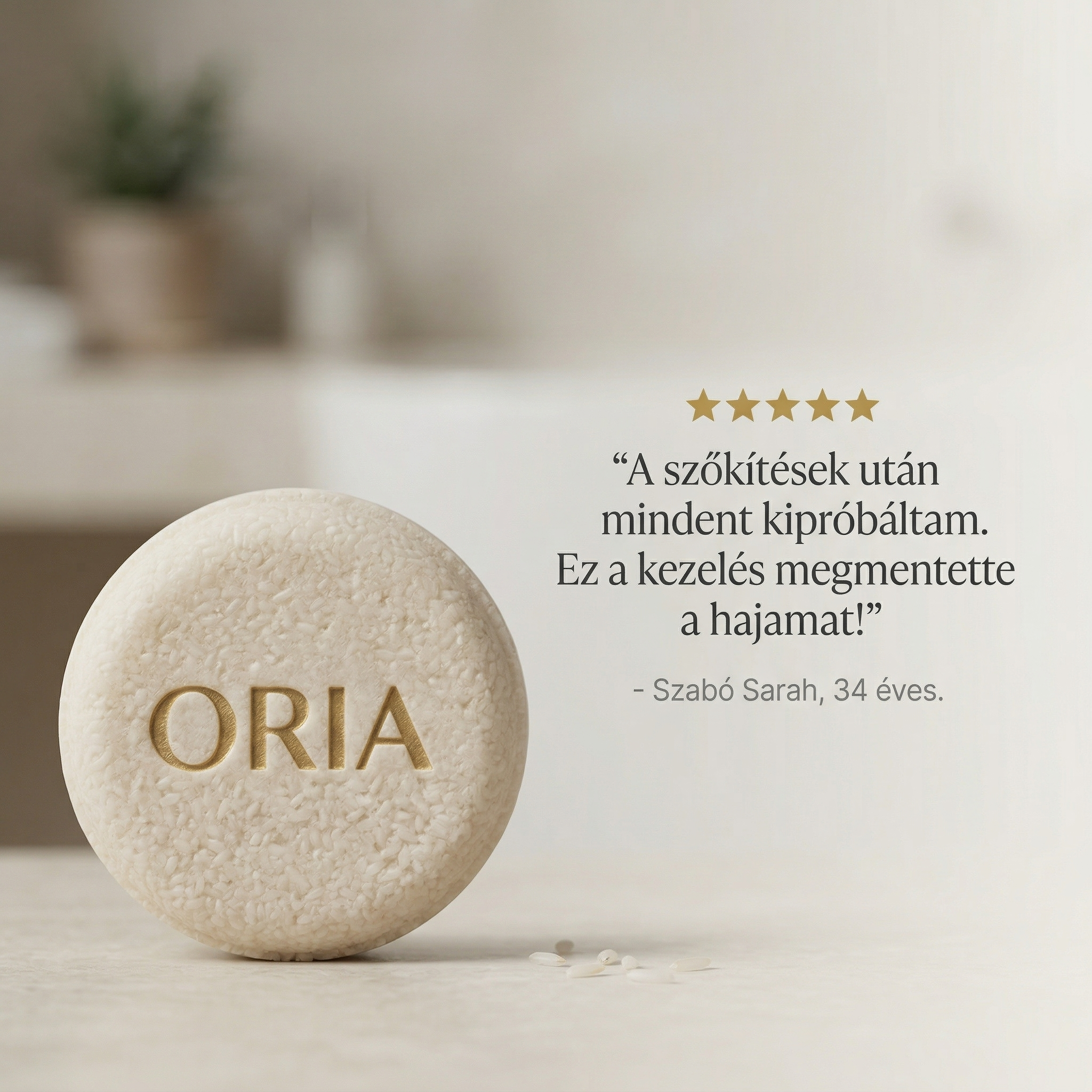ORIA® - Az ősi titok az erős, hosszú és ragyogó hajért